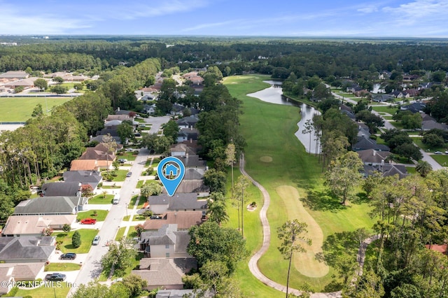 1630 Highland View Ct, Fleming Island, FL 32003 - aerial overview of property's location with nearby suburban area and a local golf course