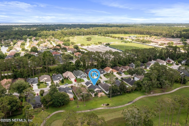 1630 Highland View Ct, Fleming Island, FL 32003 - aerial overview of property's location featuring nearby suburban area