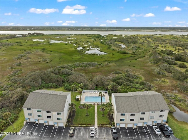 3385 Coastal Hwy Unit 23, Saint Augustine, FL 32084 - aerial view of property and surrounding area featuring a nearby body of water