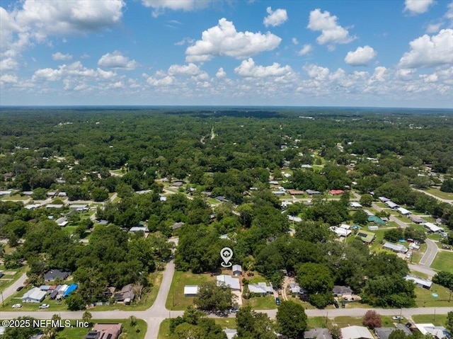 1622 Roselle Ave, Palatka, FL 32177 - aerial view of residential area with a heavily wooded area
