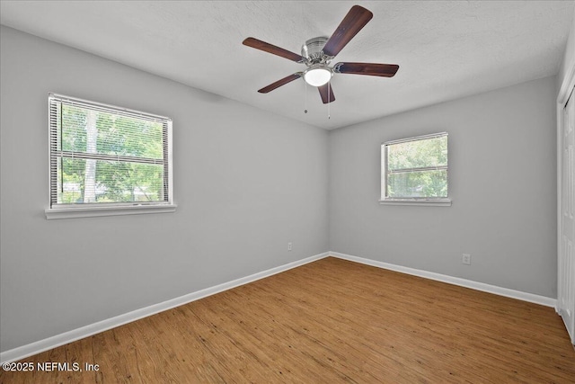 1622 Roselle Ave, Palatka, FL 32177 - empty room featuring wood finished floors and ceiling fan