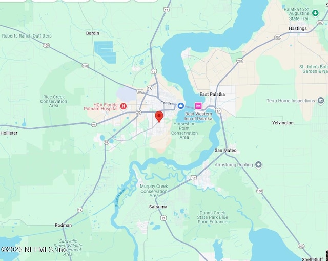 1622 Roselle Ave, Palatka, FL 32177 - map of property with streets / nearby areas