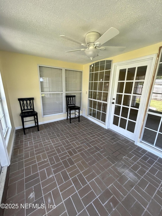 2590 Eastill Dr, Jacksonville, FL 32211 - sunroom with ceiling fan