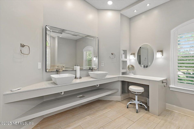 104 Haverhill Dr, Ponte Vedra Beach, FL 32082 - full bath featuring double vanity and recessed lighting