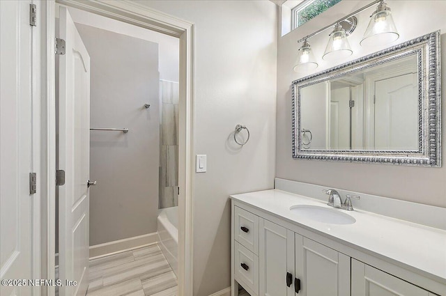 104 Haverhill Dr, Ponte Vedra Beach, FL 32082 - full bathroom with vanity and shower / bathtub combination