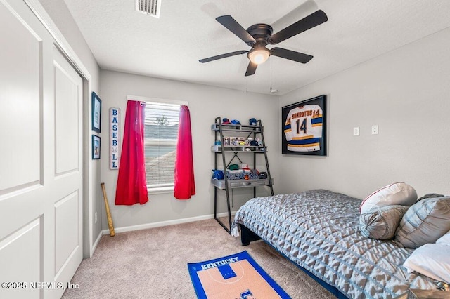 3283 Loblolly Pine Ct, Middleburg, FL 32068 - bedroom with carpet floors and a ceiling fan