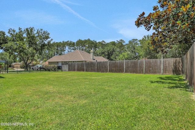 3559 Olympic Dr, Green Cove Springs, FL 32043 - view of fenced backyard