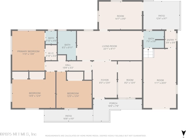 7120 Merrill Rd, Jacksonville, FL 32277 - view of home floor plan