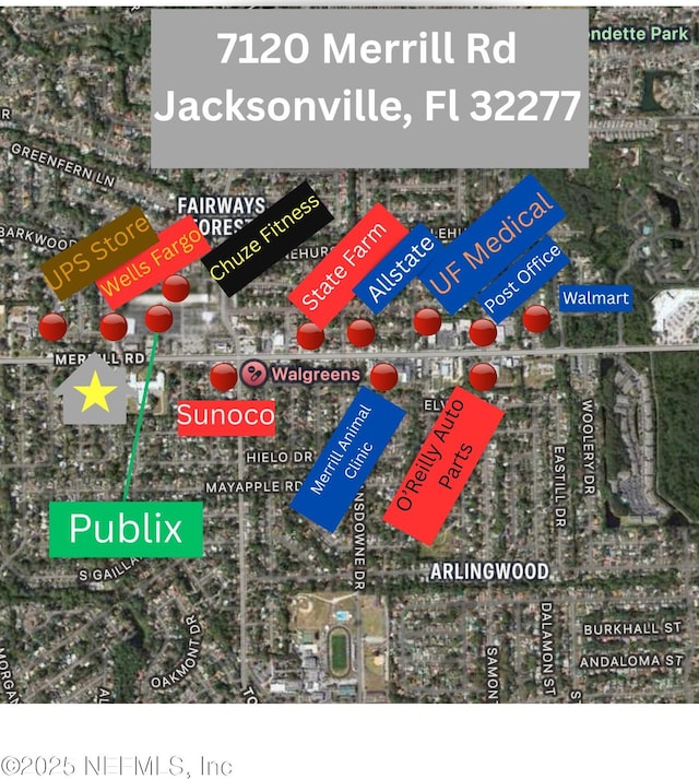 7120 Merrill Rd, Jacksonville, FL 32277 - map / location