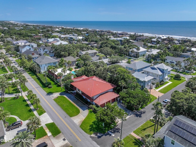 1313 E Coast Dr, Atlantic Beach, FL 32233 - aerial view of residential area featuring a nearby body of water