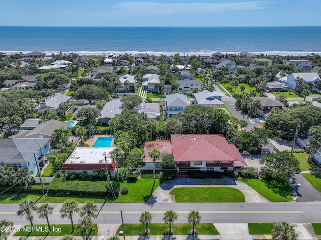 1313 E Coast Dr, Atlantic Beach, FL 32233 - aerial perspective of suburban area with a nearby body of water