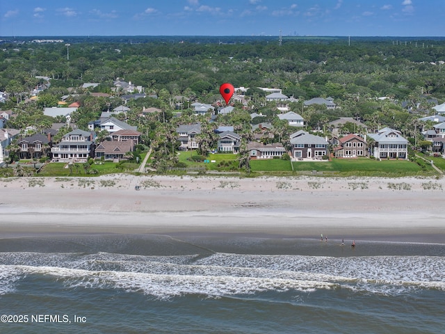 1313 E Coast Dr, Atlantic Beach, FL 32233 - aerial perspective of suburban area with unending shoreline
