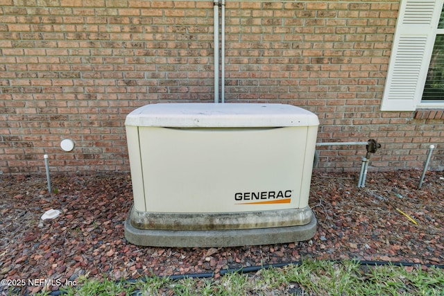 96031 Glen Laurel Ct, Yulee, FL 32097 - exterior view of a power unit and brick siding