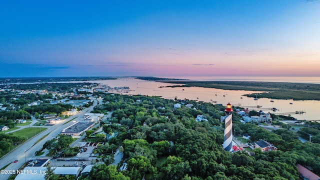 82 Cortez Ave, Saint Augustine, FL 32080 - aerial view of property's location with a nearby body of water