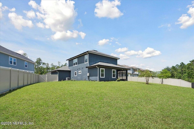 737 Windermere Way, Saint Augustine, FL 32095 - rear view of property with a fenced backyard and stucco siding