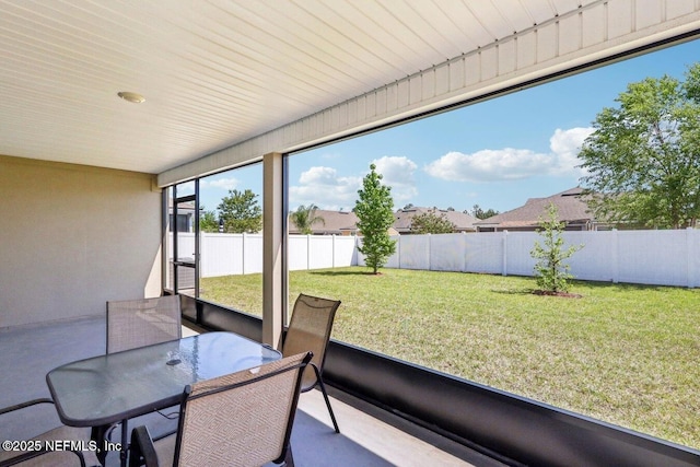 4032 Sandbank Ct, Middleburg, FL 32068 - sunroom / solarium with outdoor dining space