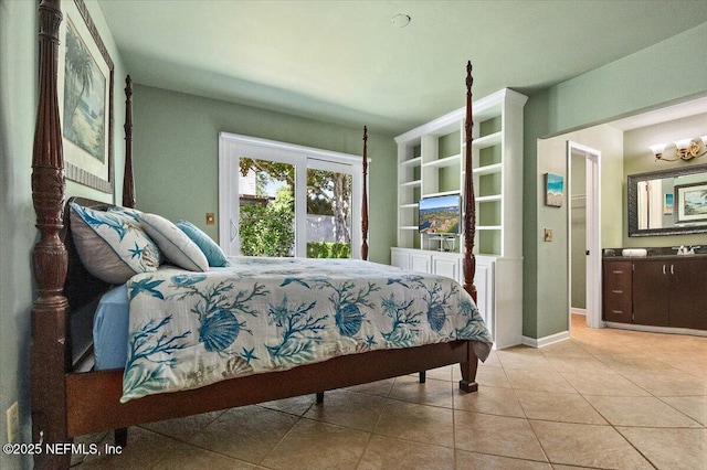 2715 Versailles Ct, Ponte Vedra Beach, FL 32082 - bedroom with light tile patterned floors and baseboards