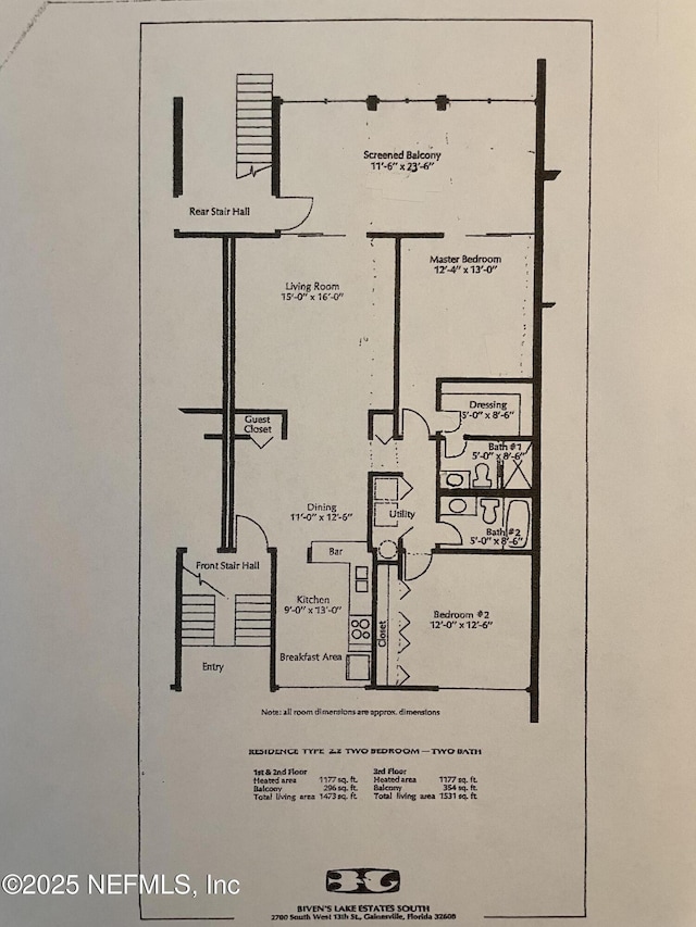 2708 SW 14th Dr Unit 220, Gainesville, FL 32608 - view of room layout