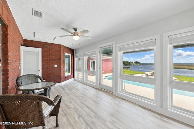 85712 Avant Rd, Yulee, FL 32097 - sunroom with a water view