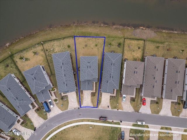 280 Cedar Elm Way, Saint Augustine, FL 32092 - aerial view of residential area with property parcel outlined