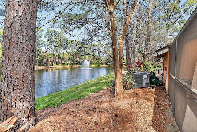 822 Coquina Bay, Ponte Vedra Beach, FL 32082 - view of yard featuring a water view