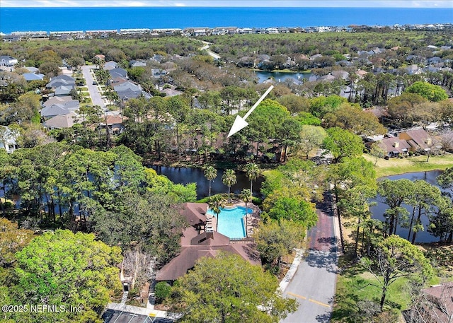 822 Coquina Bay, Ponte Vedra Beach, FL 32082 - view of property location with a large body of water and nearby suburban area