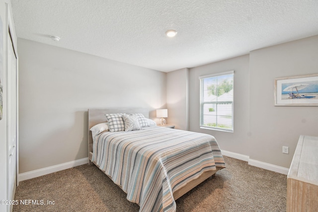 100 Dove Tree Ln, Saint Augustine, FL 32095 - bedroom featuring carpet floors and a textured ceiling