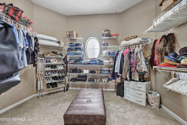 168 Pinehurst Pointe Dr, Saint Augustine, FL 32092 - spacious closet with carpet flooring