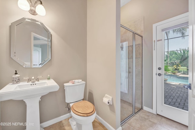 168 Pinehurst Pointe Dr, Saint Augustine, FL 32092 - full bath with a shower stall and tile patterned flooring