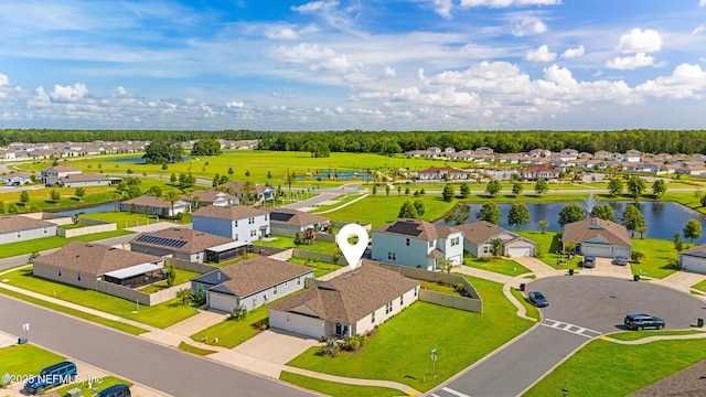 197 Jarama Cir, Saint Augustine, FL 32084 - aerial perspective of suburban area featuring a nearby body of water