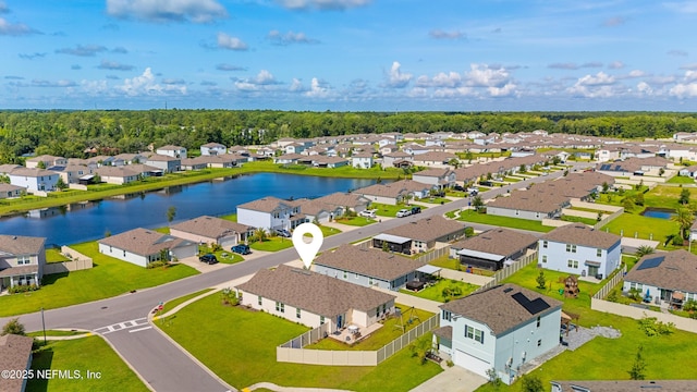 197 Jarama Cir, Saint Augustine, FL 32084 - aerial perspective of suburban area featuring a large body of water