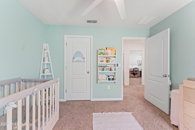 197 Jarama Cir, Saint Augustine, FL 32084 - bedroom featuring carpet floors and a crib