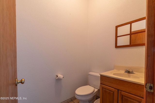 136 Hollywood Forest Dr, Fleming Island, FL 32003 - half bath featuring toilet and vanity