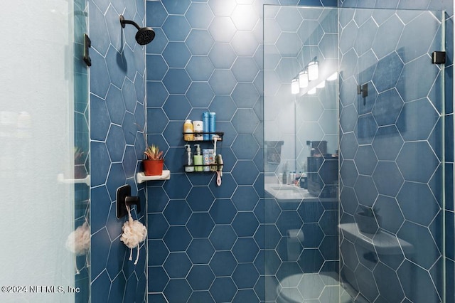 188 Sundown Covey Trl, Saint Augustine, FL 32095 - full bathroom featuring a tile shower