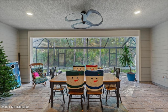 188 Sundown Covey Trl, Saint Augustine, FL 32095 - sunroom featuring ceiling fan, outdoor dining space, and plenty of natural light