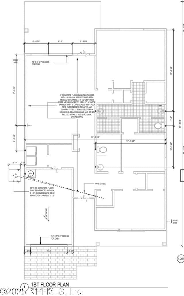 34 Delmonte St, Baldwin, FL 32234 - view of home floor plan