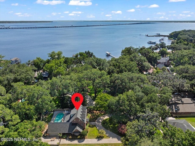 2748 Scott Mill Ter, Jacksonville, FL 32257 - drone / aerial view of a nearby body of water
