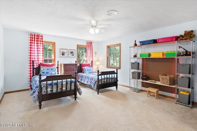 2748 Scott Mill Ter, Jacksonville, FL 32257 - bedroom with carpet floors and ceiling fan