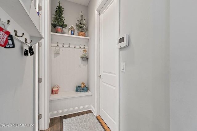 195 Glenneyre Cir, Saint Augustine, FL 32092 - mudroom featuring wood finished floors