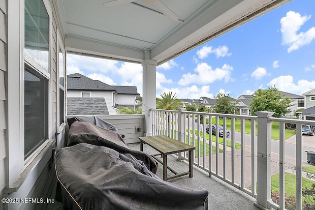 195 Glenneyre Cir, Saint Augustine, FL 32092 - balcony featuring a residential view