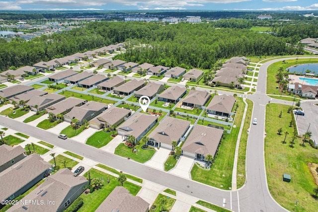44 Spotted Owl Ln, Saint Augustine, FL 32095 - aerial perspective of suburban area featuring a large body of water