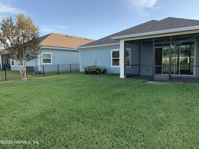488 Broomsedge Cir, Saint Augustine, FL 32095 - back of house with a shingled roof