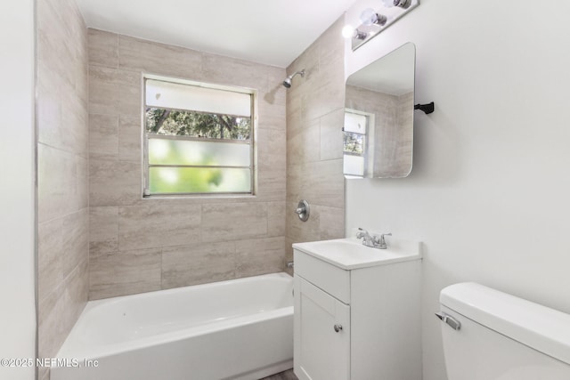 9043 8th Ave, Jacksonville, FL 32208 - bathroom with vanity, healthy amount of natural light, and  shower combination
