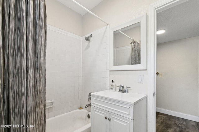 950 Ashton St, Jacksonville, FL 32208 - full bath featuring vanity and shower / bath combination with curtain