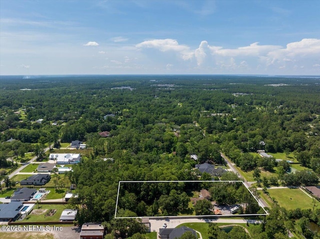 1331 Sheffield Rd, Saint Johns, FL 32259 - view of property location with a forest and property parcel outlined