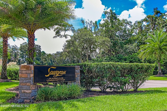 106 Poseidon Ln, Ponte Vedra Beach, FL 32082 - community / neighborhood sign with a lawn