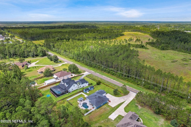 75652 Edwards Rd, Yulee, FL 32097 - aerial view of a heavily wooded area