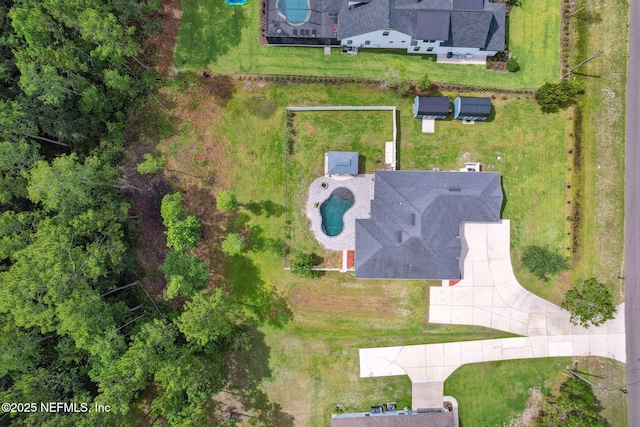 75652 Edwards Rd, Yulee, FL 32097 - aerial view of a pool area