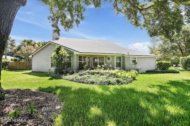 101 Duck Bill Cv, Ponte Vedra Beach, FL 32082 - rear view of property featuring a chimney