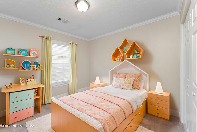 103 Chapin St, Saint Augustine, FL 32084 - bedroom featuring carpet flooring and crown molding